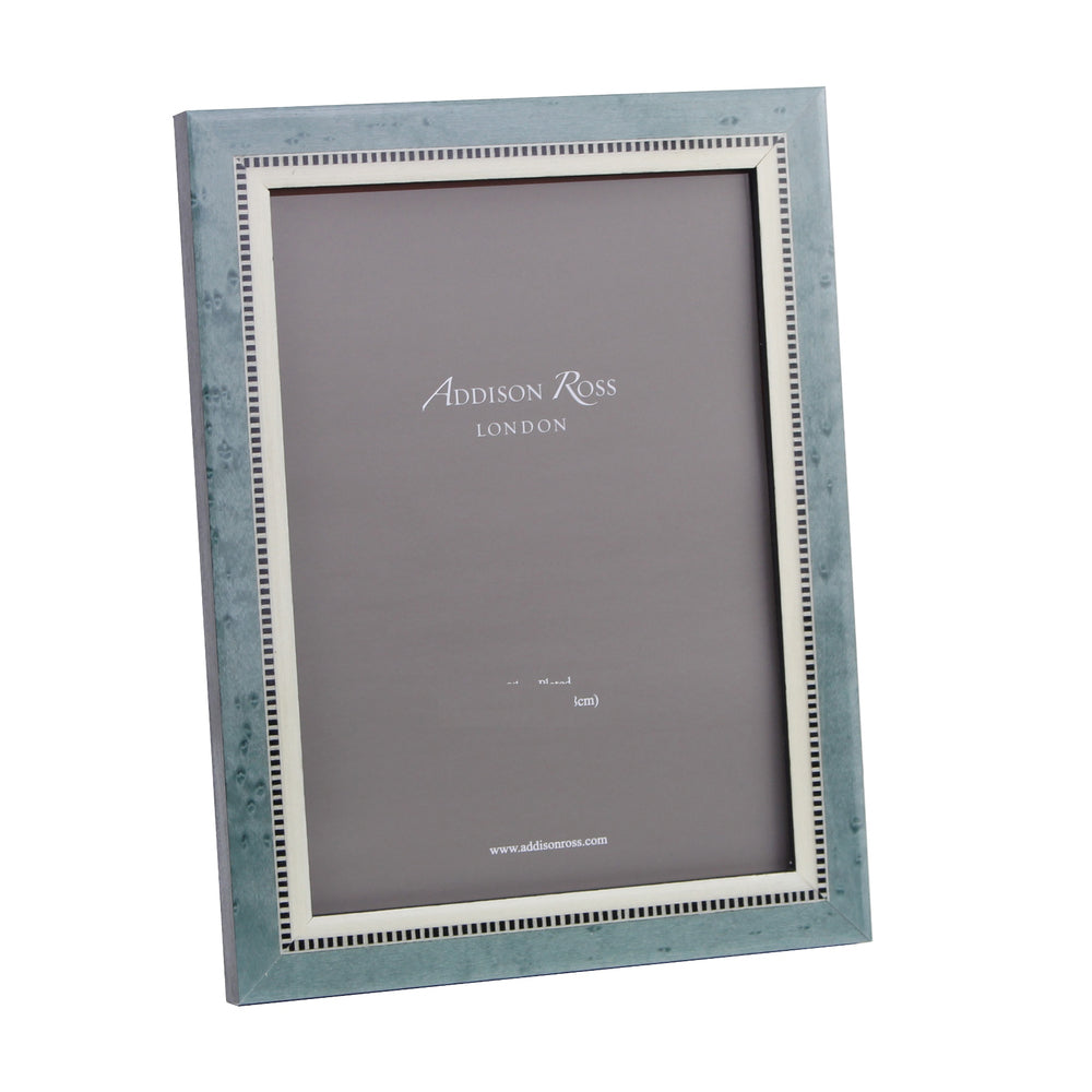 Blue Dots Picture Frame by Addison Ross