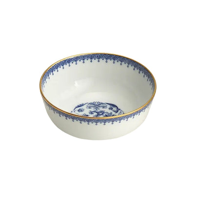 Blue Lace Dessert Bowl by Mottahedeh 