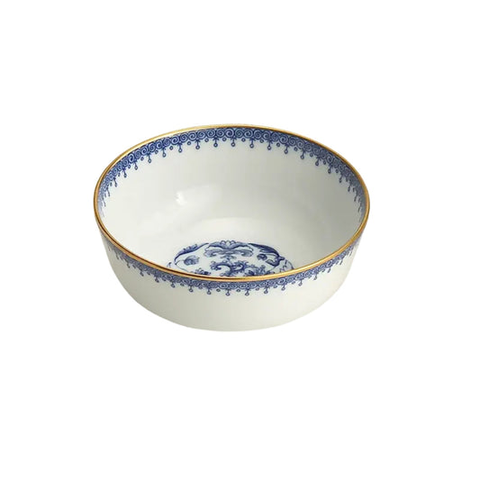 Blue Lace Dessert Bowl by Mottahedeh 