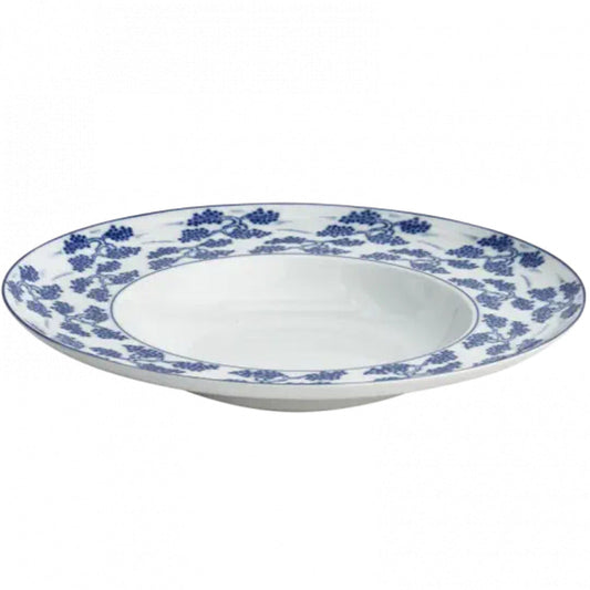 Blue Shou Pasta Plate by Mottahedeh