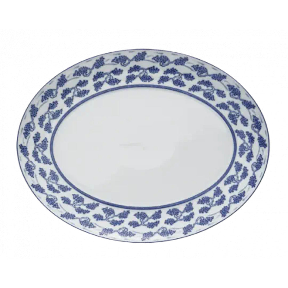 Blue Shou Platter Large by Mottahedeh