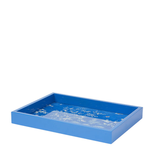 Blue Small Chinoiserie Tray by Addison Ross