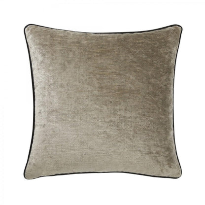 Boromee Decorative Pillow by Yves Delorme - Argent (Soft Grey)  70