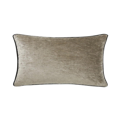 Boromee Decorative Pillow by Yves Delorme - Argent (Soft Grey)  72