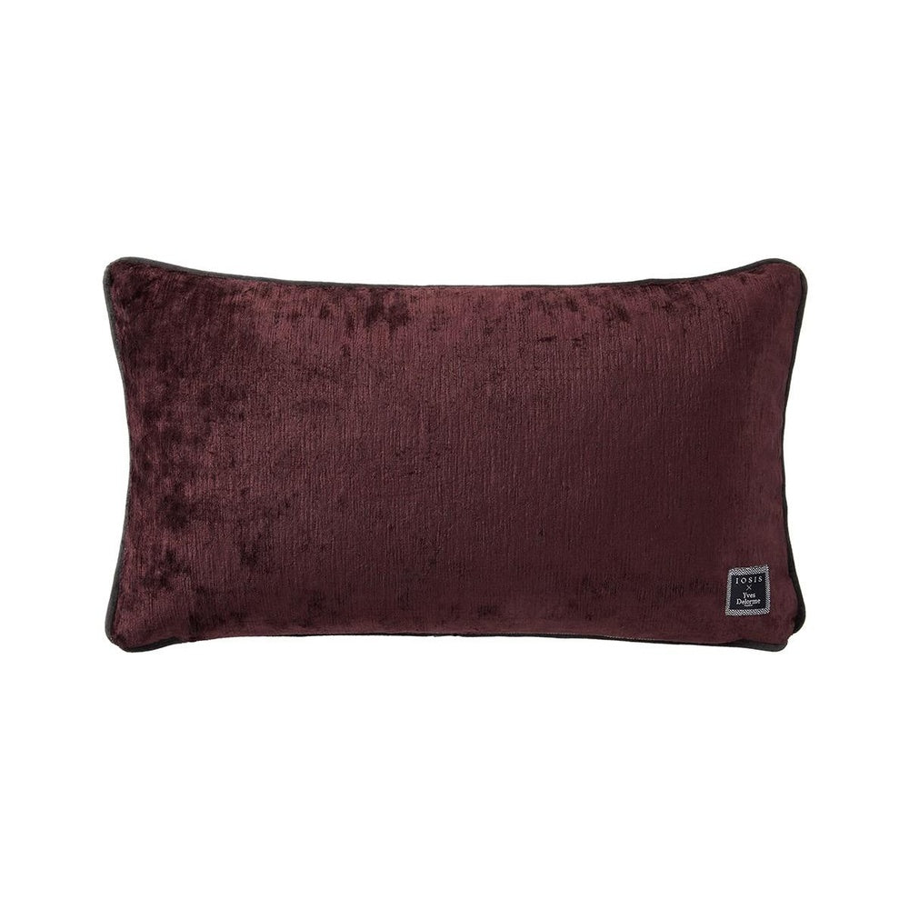 Boromee Decorative Pillow by Yves Delorme - Grenache  57