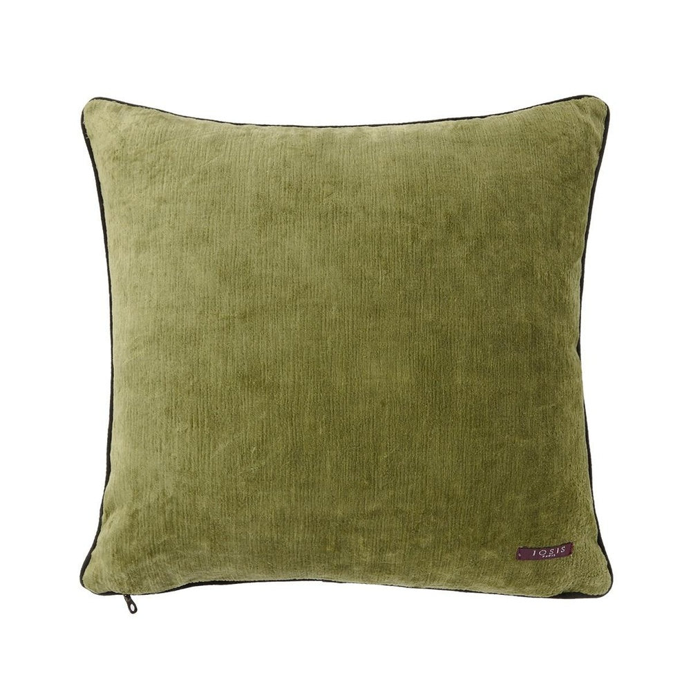 Boromee Decorative Pillow by Yves Delorme - Kaki  22