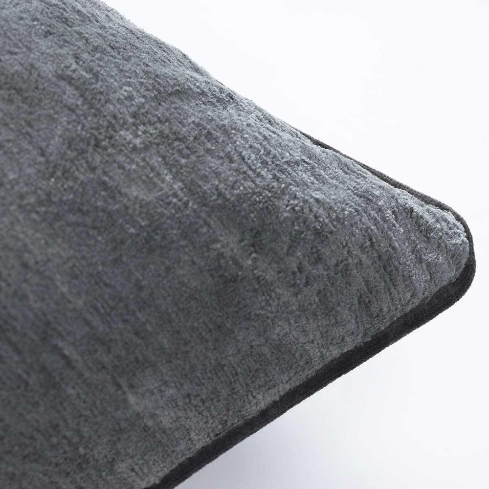 Boromee Decorative Pillow by Yves Delorme - Zinc (Grey)  66