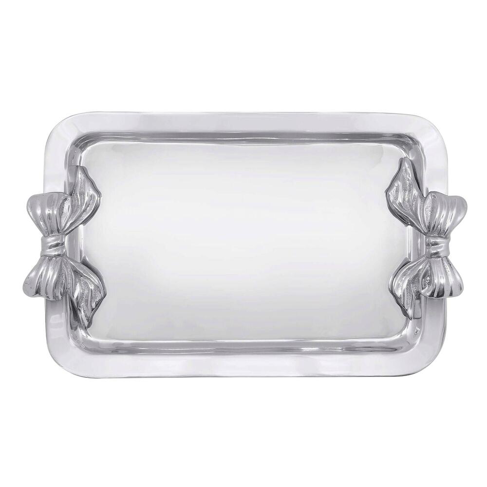 Bow Rectangular Tray by Mariposa 