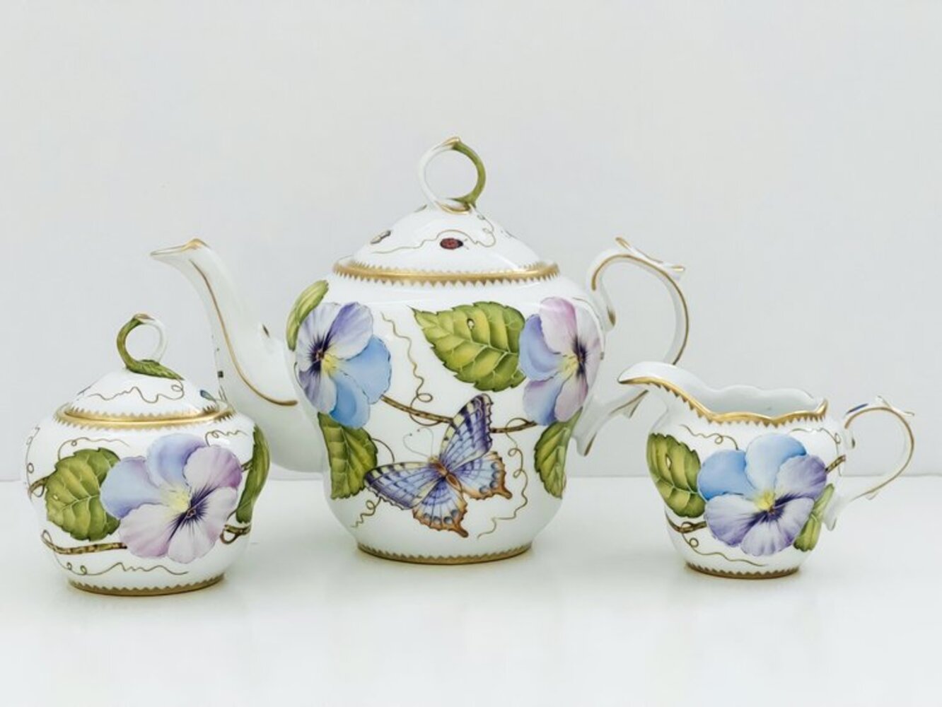 BPT2 - 3 Piece Tea Set by Anna Weatherley