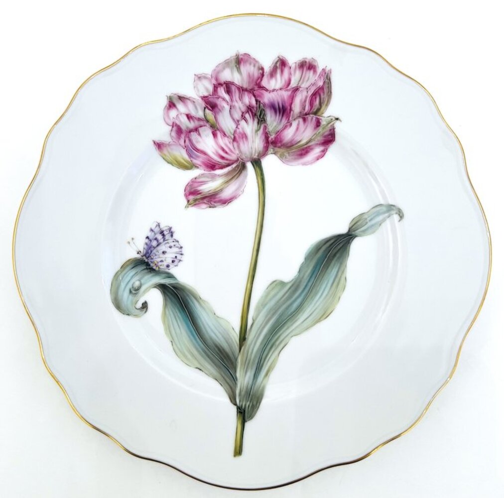 BR1 - Botanical Treasures Collection Dinner Plate by Anna Weatherley