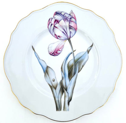 BR2 - Botanical Treasures Collection Dinner Plate by Anna Weatherley