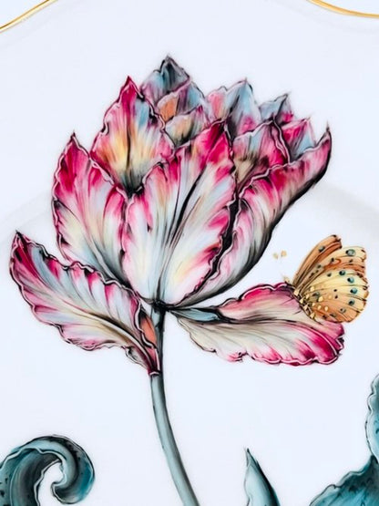 BR4 - Botanical Treasures Collection Dinner Plate by Anna Weatherley 1