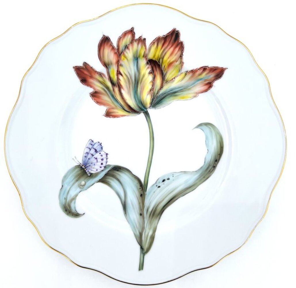 BR5 - Botanical Treasures Collection Dinner Plate by Anna Weatherley