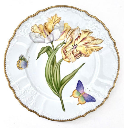 BS2 - Botanical Art Dinner Plate by Anna Weatherley