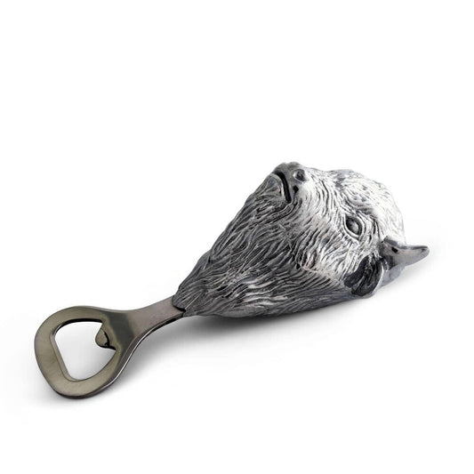 Buffalo Bottle Opener by Arthur Court Designs