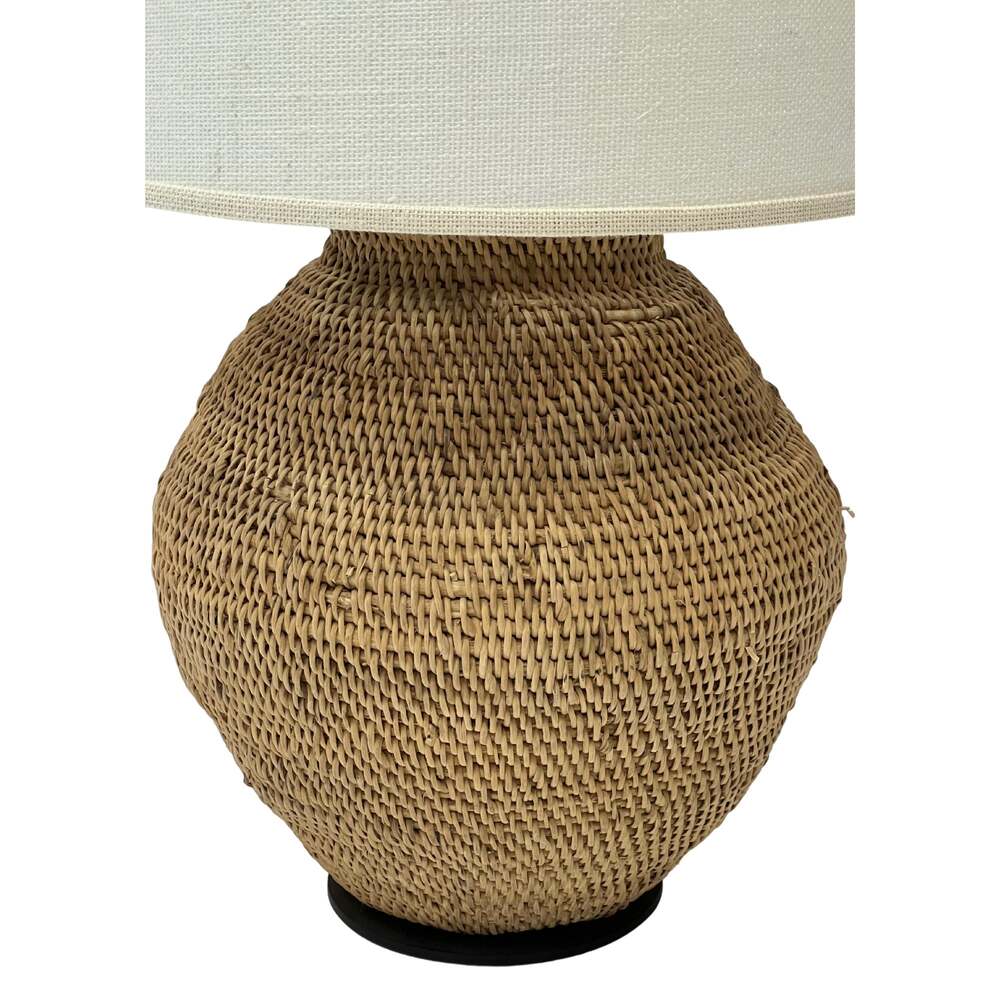 Buhera Basket Lamp #1 by Ngala Trading Company Additional Image - 2