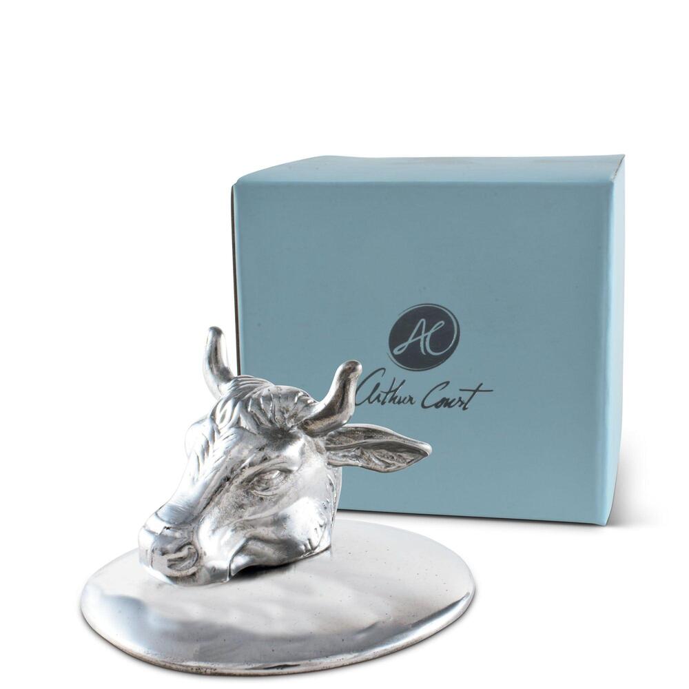 Bull Napkin Weight by Arthur Court Designs 3