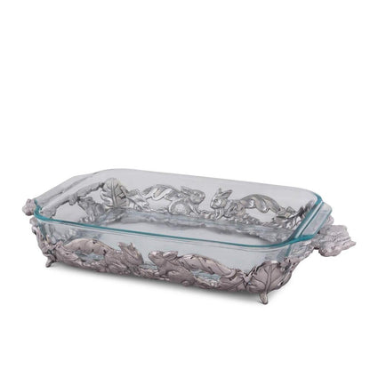 Bunny 3 Quart Casserole w/Pyrex by Arthur Court Designs