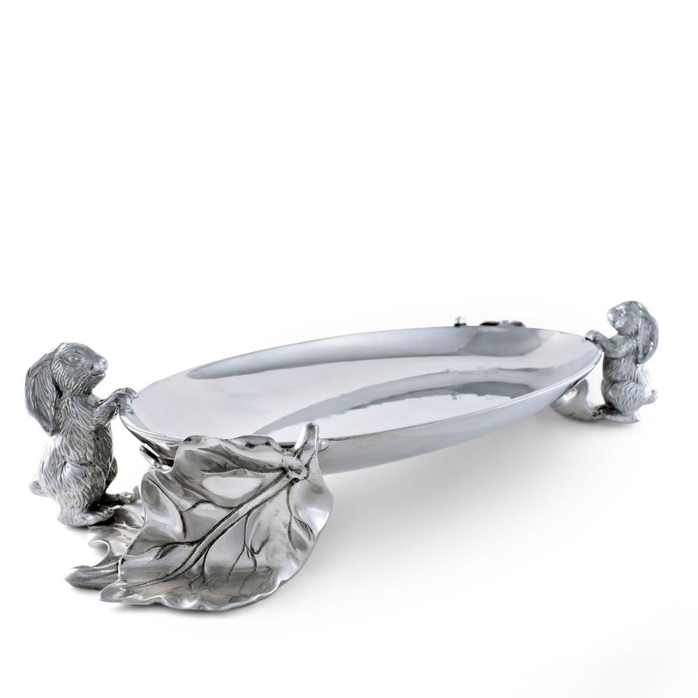 Arthur Court Rabbit Tray