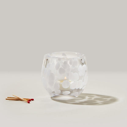 Burlington Snowfall Tealight by Simon Pearce 1