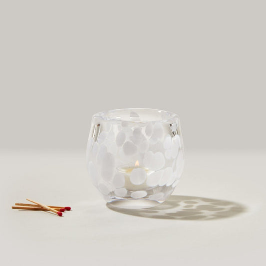 Burlington Snowfall Tealight by Simon Pearce 1