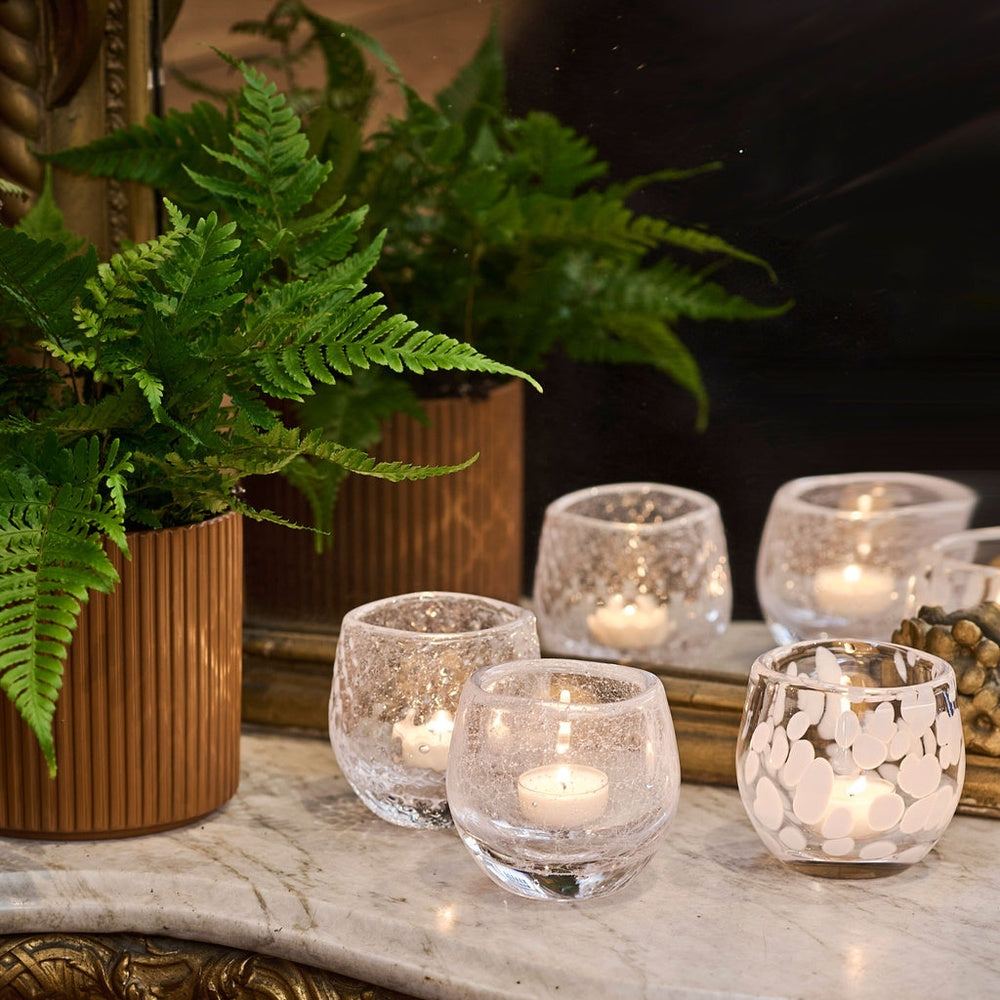 Burlington Snowfall Tealight by Simon Pearce 2