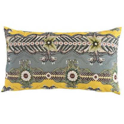 Bush Bandits Lumbar Pillow - Linen - Butter by Ngala Trading Company