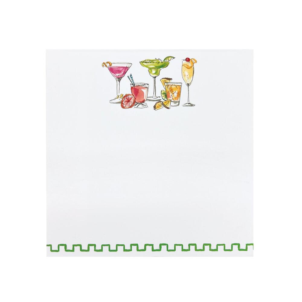 But First...Cocktails Note Pad Refill, 75 Count by Mariposa 