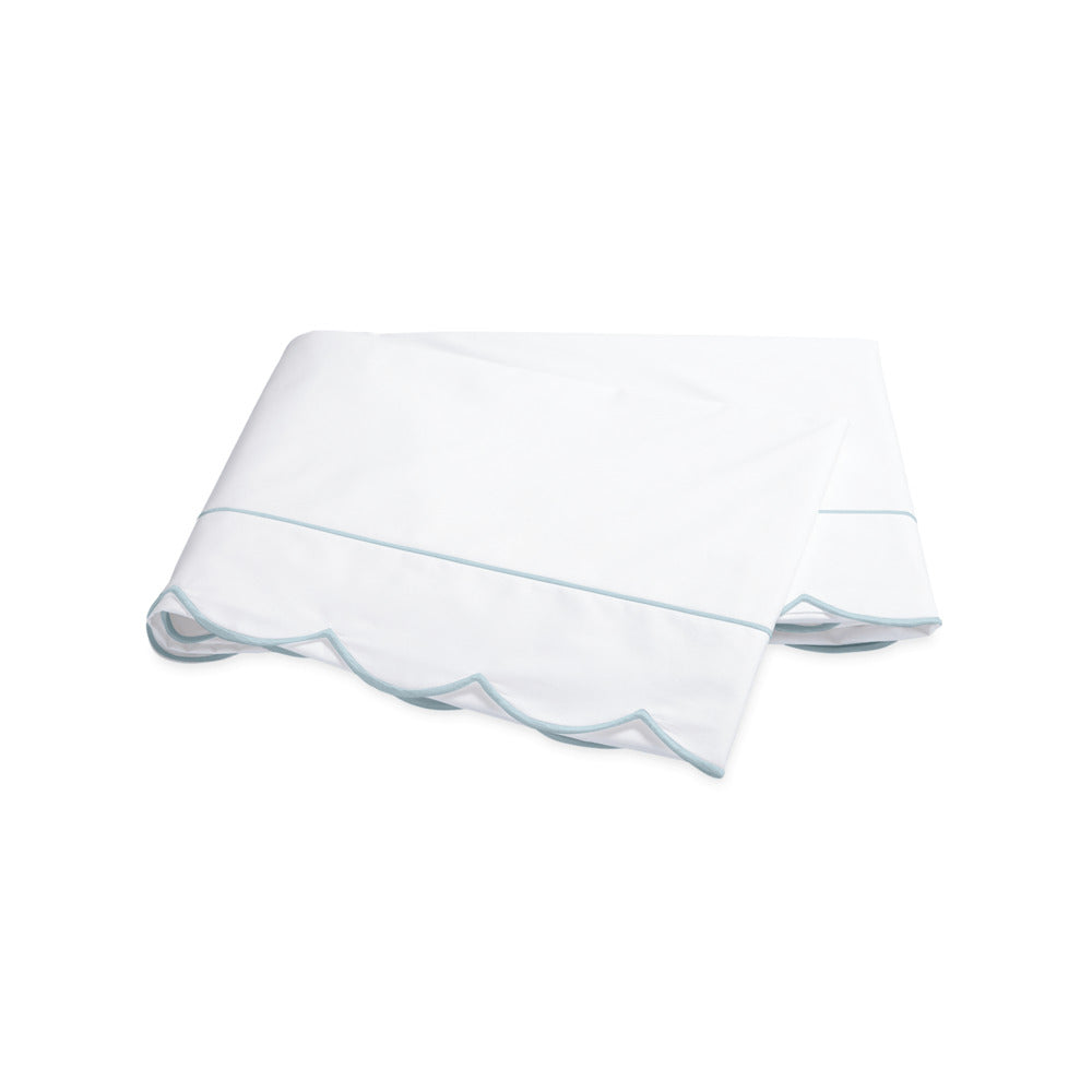 Butterfield Flat Sheet Aqua 