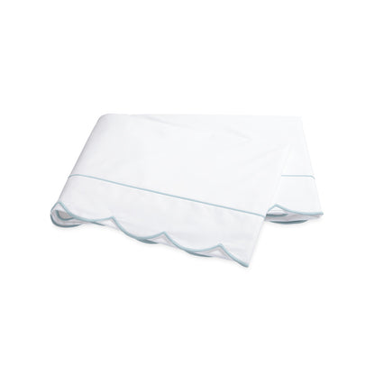 Butterfield Flat Sheet Aqua 