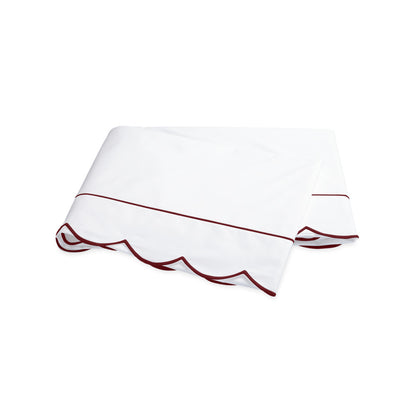 Butterfield Flat Sheet Crimson 