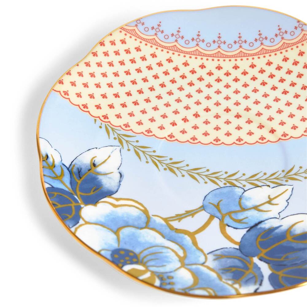 Butterfly Bloom Blue Teacup And Saucer by Wedgwood Additional Image - 1