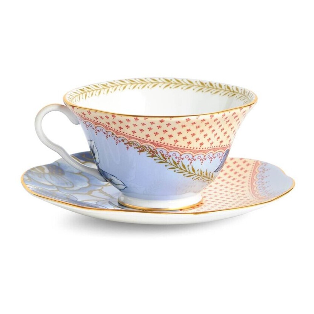 Butterfly Bloom Blue Teacup And Saucer by Wedgwood Additional Image - 4