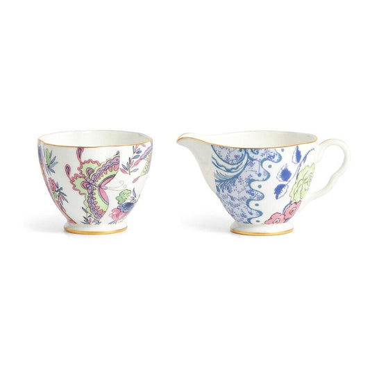Butterfly Bloom Cream And Sugar by Wedgwood