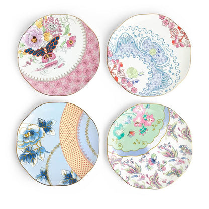 Butterfly Bloom Side Plate 20 cm, Set Of 4 by Wedgwood