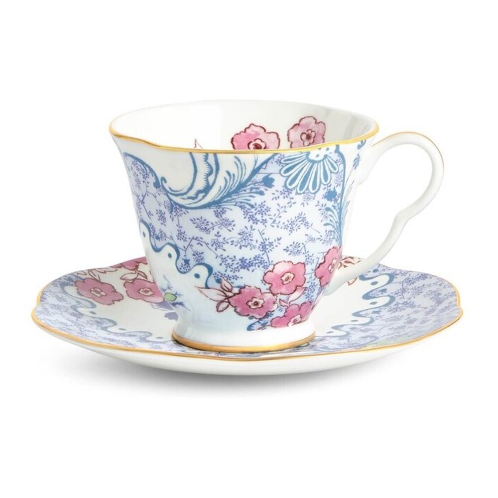Butterfly Bloom Teacup And Saucer by Wedgwood