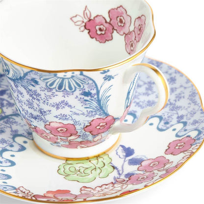 Butterfly Bloom Teacup And Saucer by Wedgwood Additional Image - 3