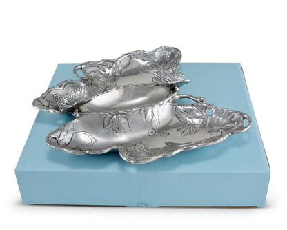 Butterfly Chip and Dip Tray by Arthur Court Designs 4