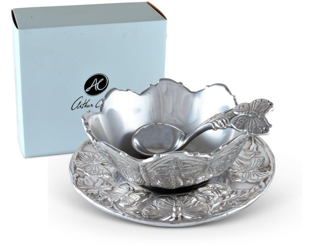 Butterfly Condiment Set 3-Piece by Arthur Court Designs 4