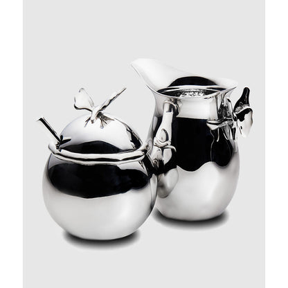 Butterfly Cream & Sugar Set by Mary Jurek Design 