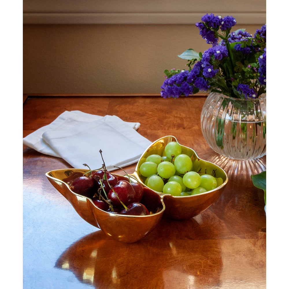 Butterfly Double Bowl by Mary Jurek Design Additional Image -4