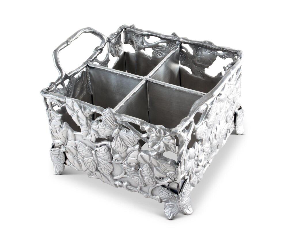 Butterfly Flatware Caddy by Arthur Court Designs 1