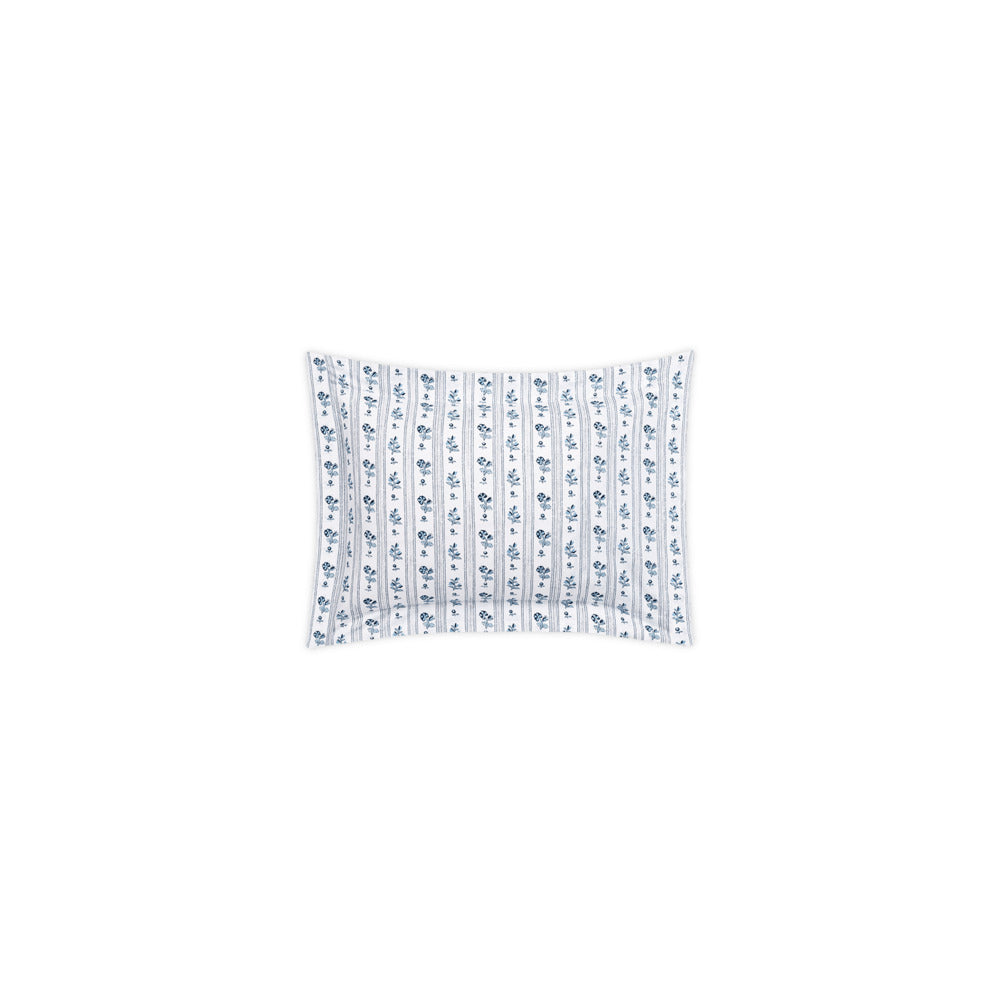 Cabanon Stripe Sham Blue Boudoir 