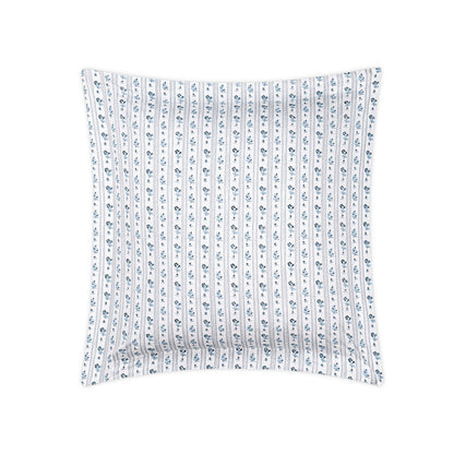 Cabanon Stripe Sham Blue Euro 