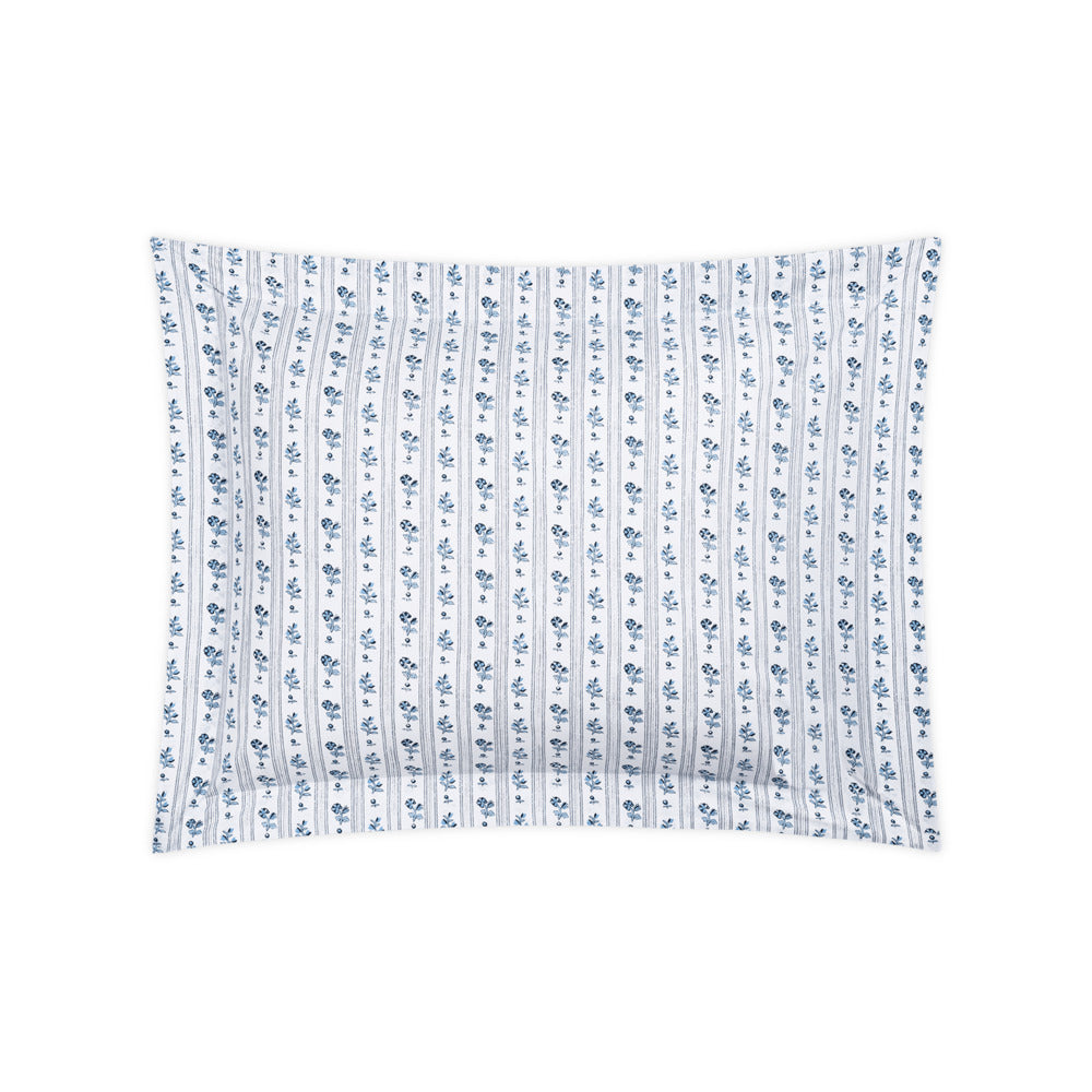 Cabanon Stripe Sham Blue Standard 
