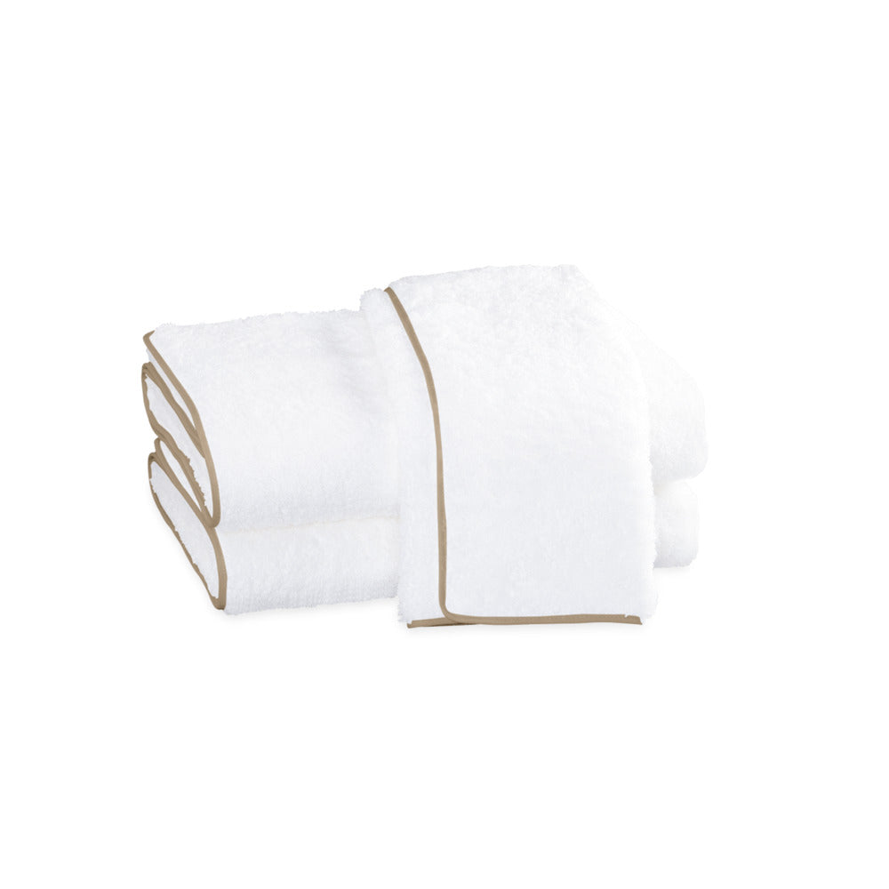 Cairo Hand Towel White & Linen 