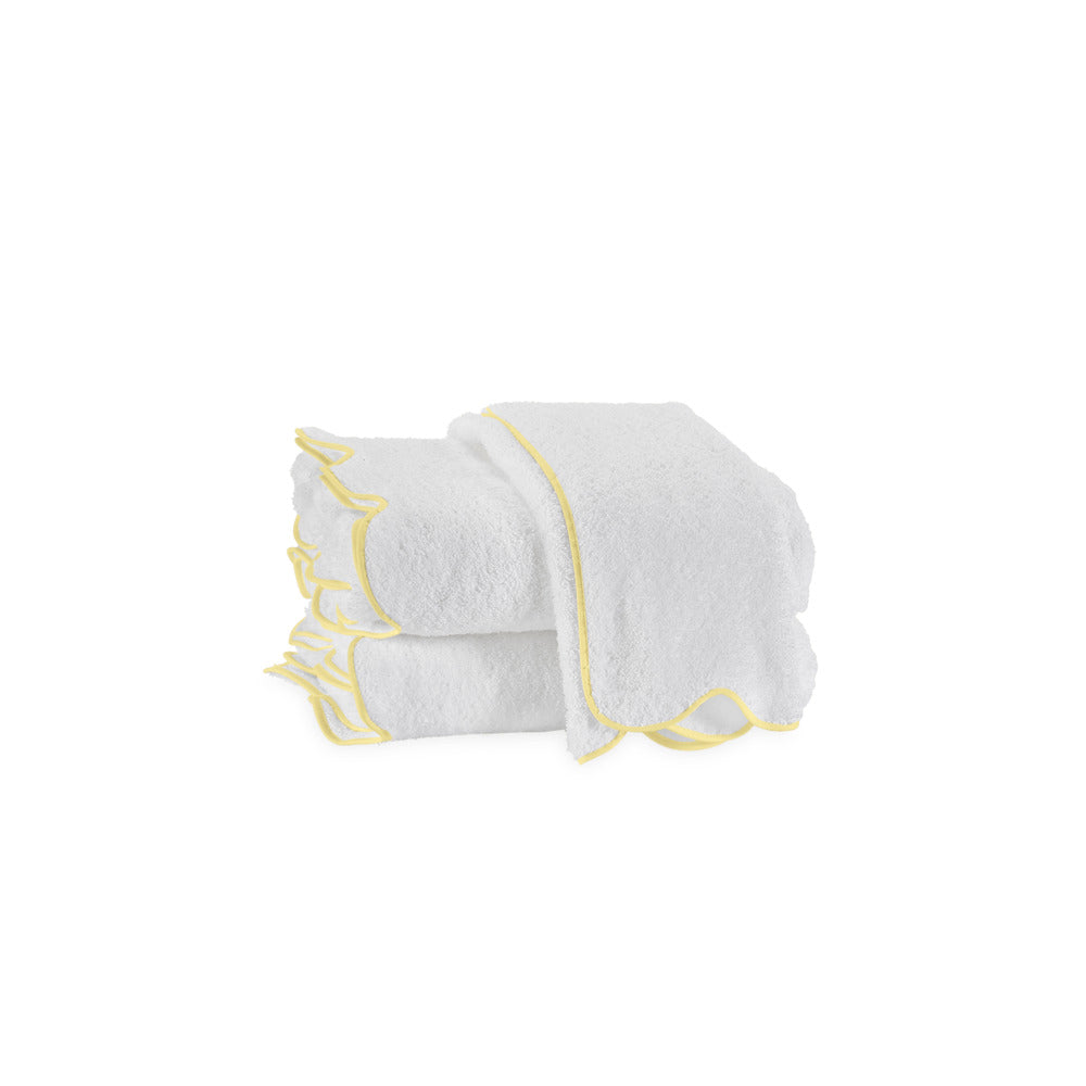 Cairo Scallop Hand Towel Yellow 