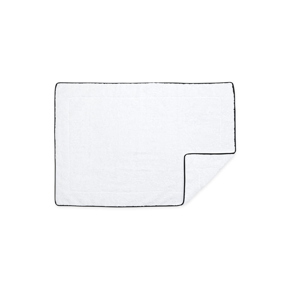 Cairo Tub Mat White & Black 