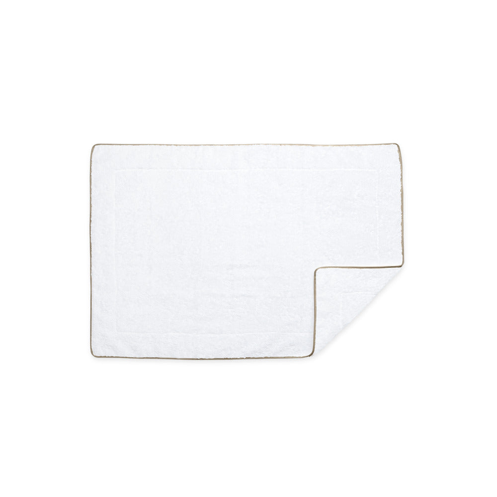 Cairo Tub Mat White & Linen 