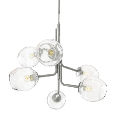 Caledonia Chandelier with 6 Globes by Simon Pearce 5